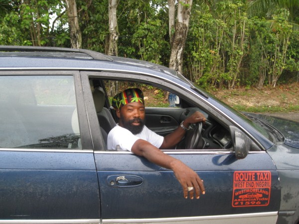 taking a taxi in jamaica