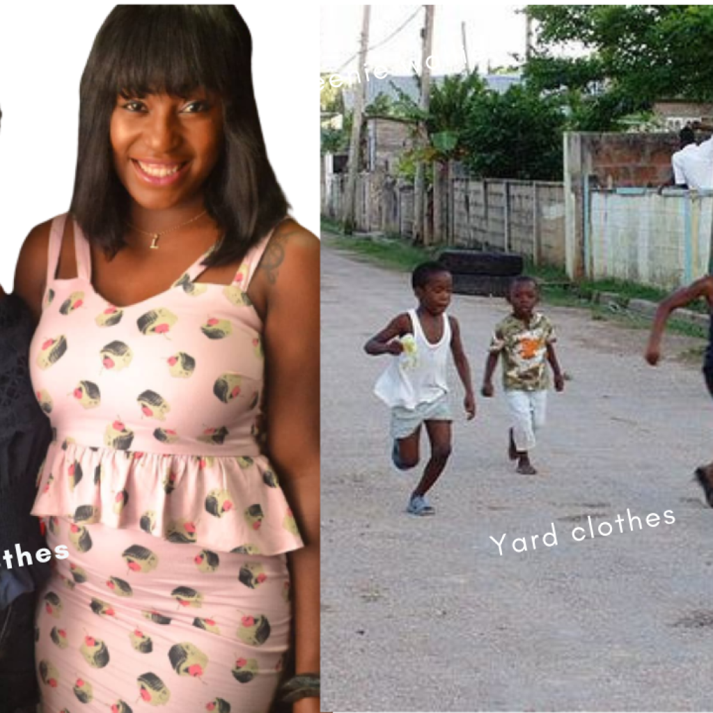 Picture showing clothes that Jamaicans wear