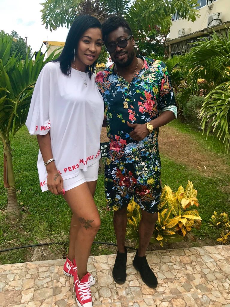 picture of beenie man and D'Angel